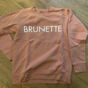 Pink Brunette The Label Sweater